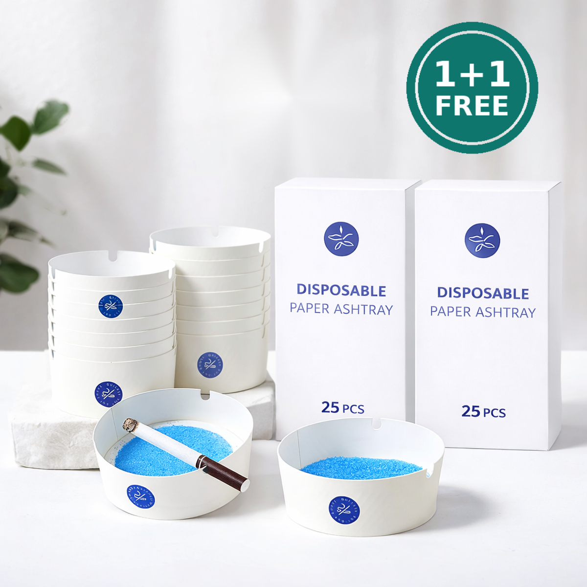 Eco Ash Disposable Ashtray